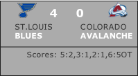 COLORADO 
AVALANCHE
